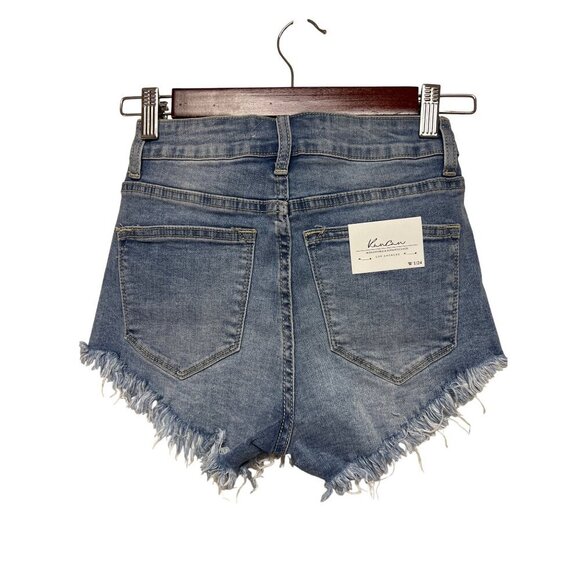 KanCan Blue Jean Shorts for Women - Picture 2 of 9